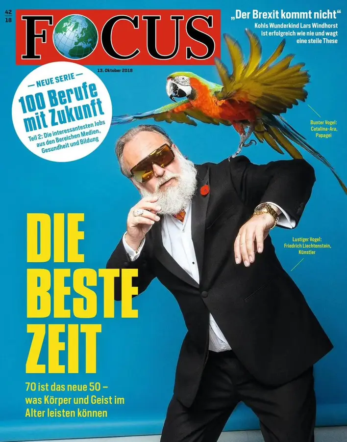 FOCUS Magazin , Die beste Zeit, Friedrich Liechtenstein, photographed by Christoph Neumann