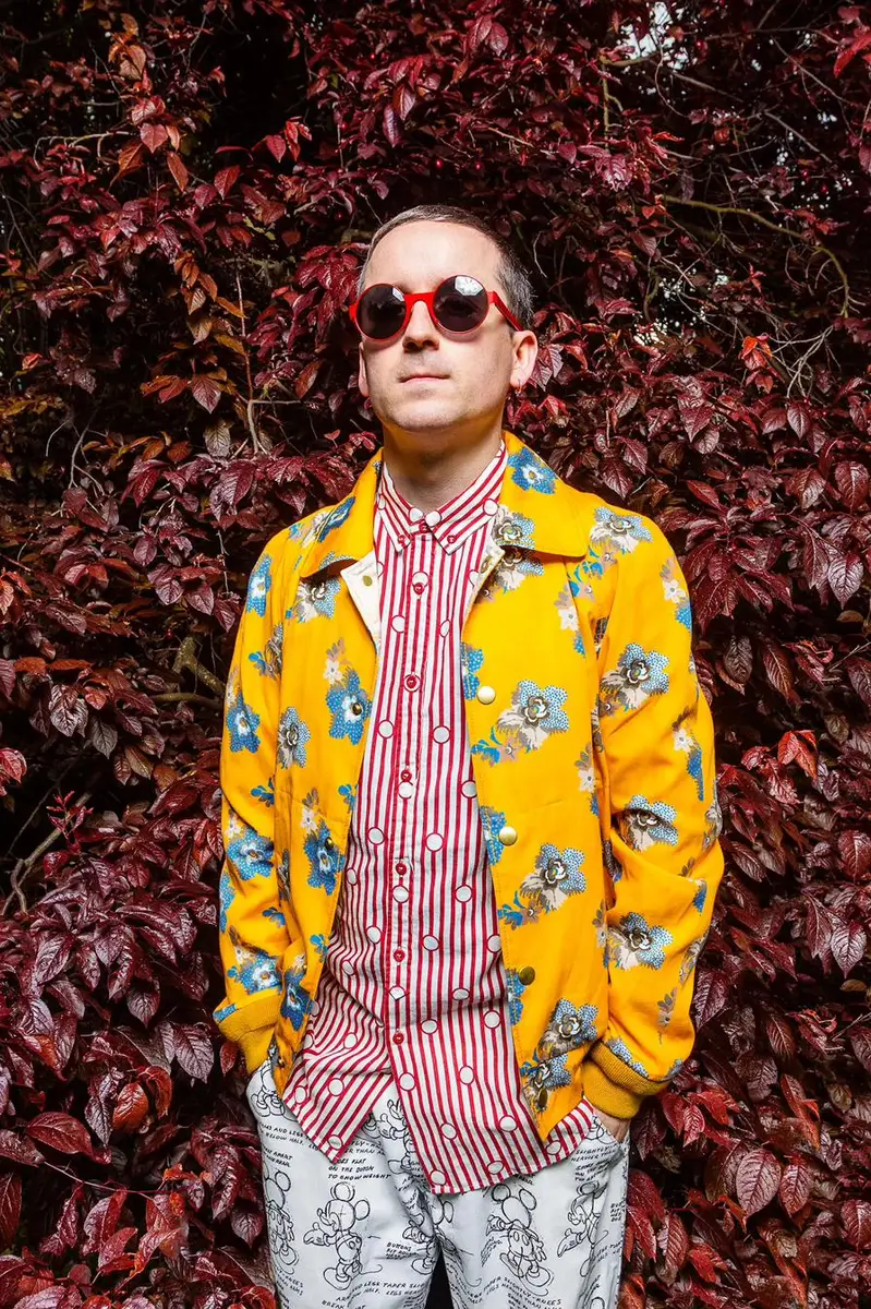 Alexis Taylor, Hot Chip, photographed for Musikexpress by photographer Christoph Neumann, Berlin