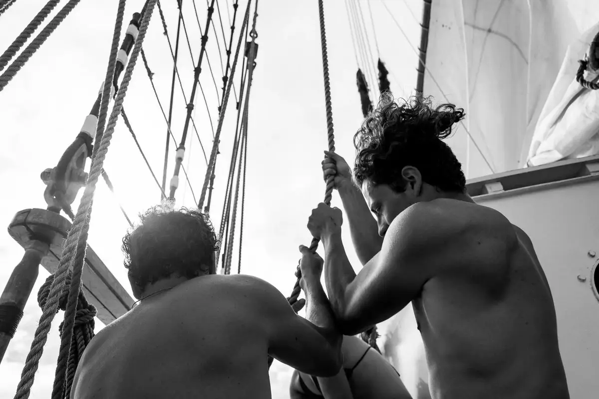 Avontuur, Sailing Cargo Reportage, Guadeloupe by photographer Christoph Neumann, Berlin