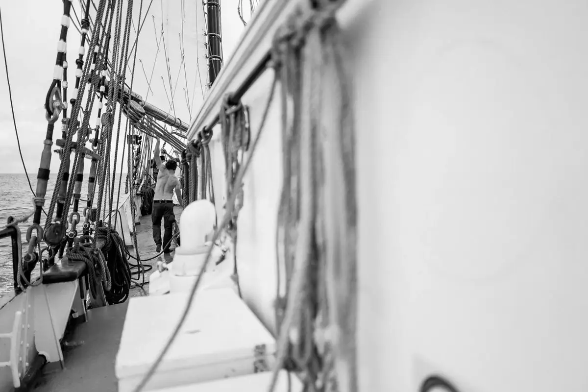 Avontuur, Sailing Cargo Reportage, Guadeloupe by photographer Christoph Neumann, Berlin
