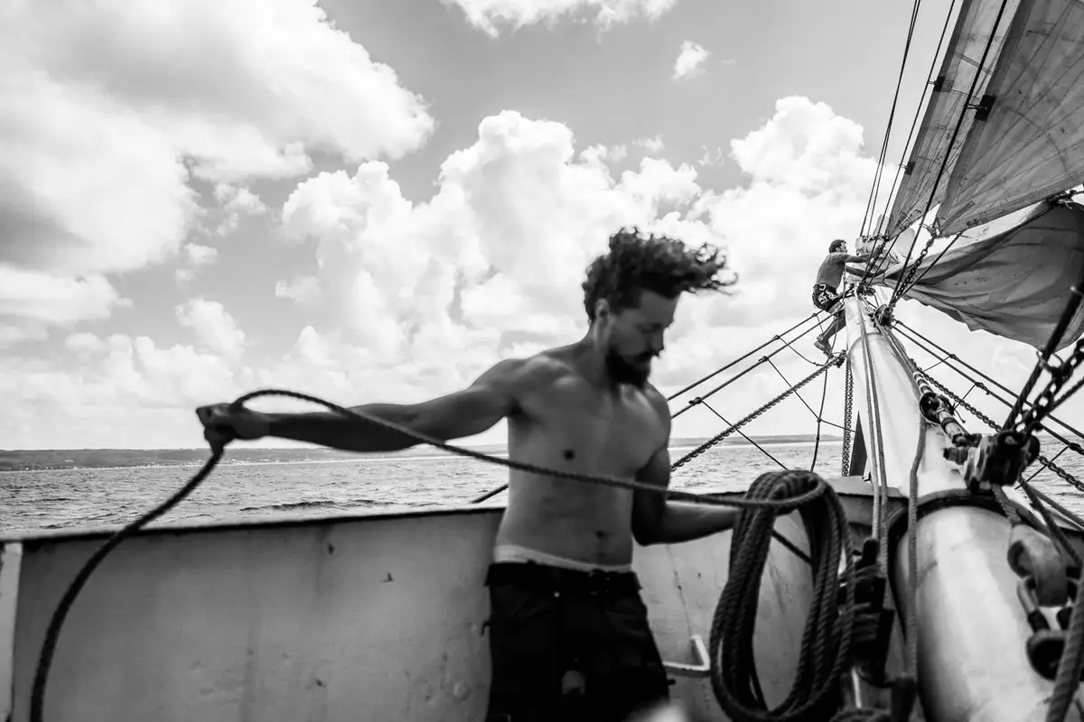 Avontuur, Sailing Cargo Reportage, Guadeloupe by photographer Christoph Neumann, Berlin