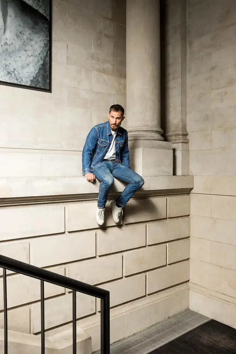 Clemens Schick, Actor, photographed for FOCUS by photographer Christoph Neumann, Berlin