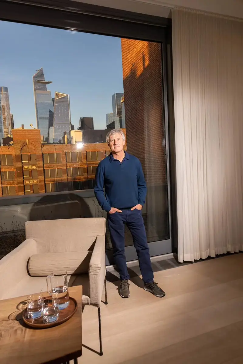 David Zwirner, Gallerist, New York by photographer Christoph Neumann, Berlin