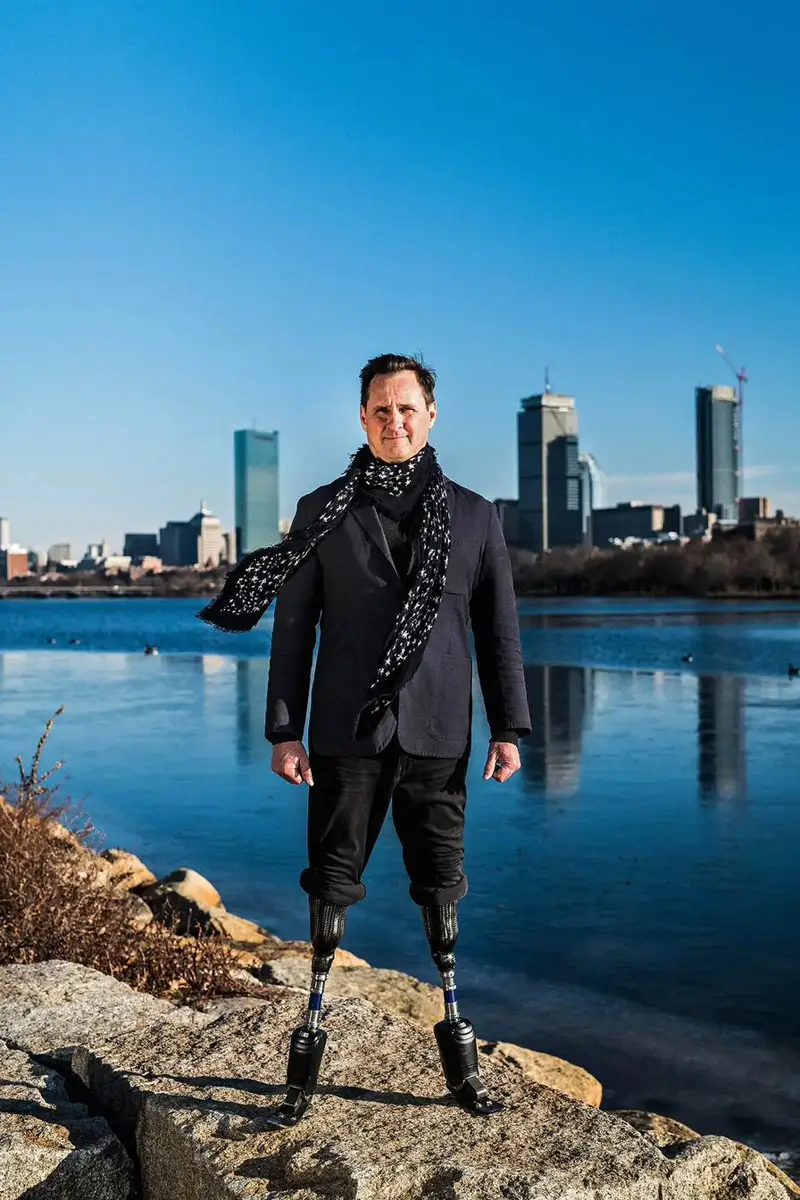 Hugh Herr, Engineer & Biophysicist, MIT by photographer Christoph Neumann, Berlin