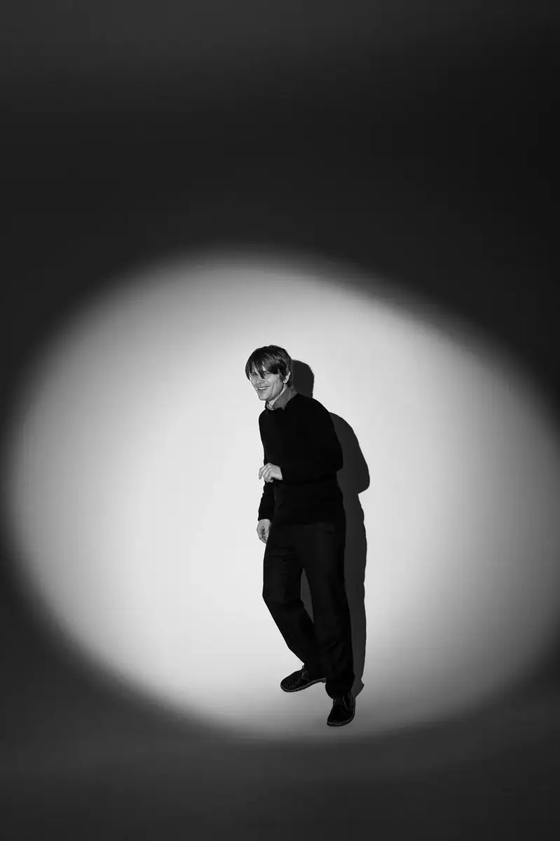 Jan Müller, Tocotronic, photographed for Musikexpress by photographer Christoph Neumann, Berlin