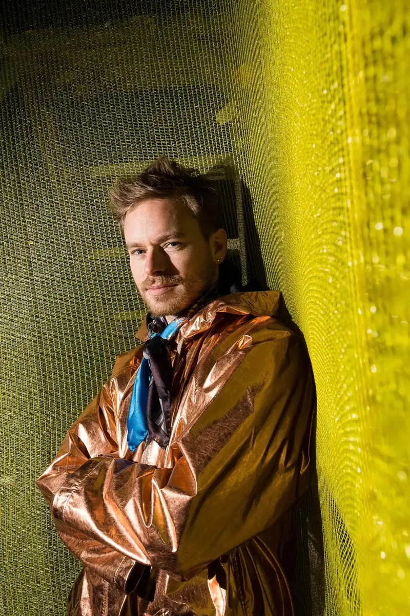 Julian Zigerli, Fashion Designer, Zurich by photographer Christoph Neumann, Berlin