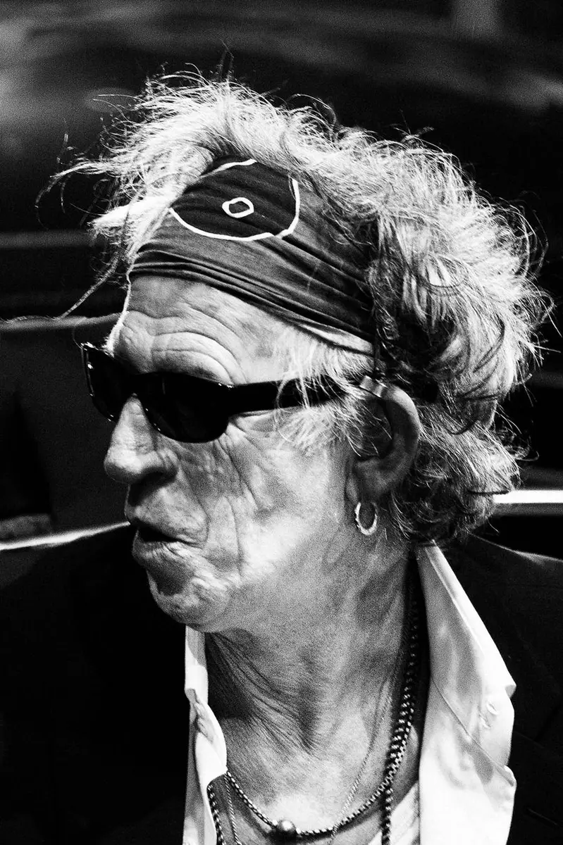 Keith Richards, The Rolling Stones by photographer Christoph Neumann, Berlin