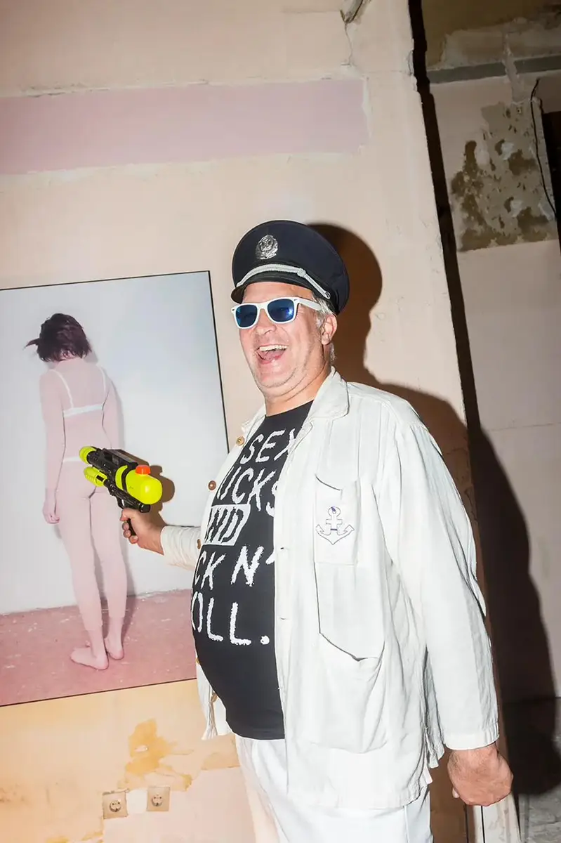 Konstantin Schneider, Kunstkontakter by photographer Christoph Neumann, Berlin
