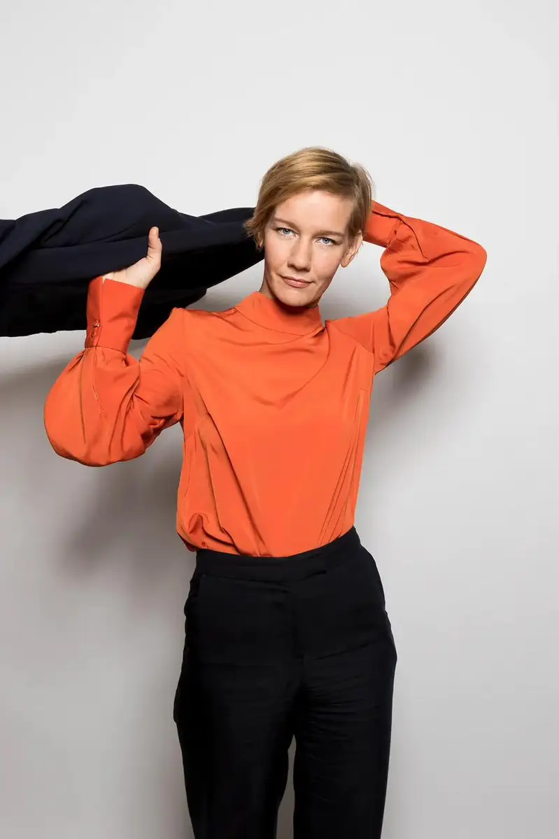 Sandra Hüller, Actress, photographed for ARTE by photographer Christoph Neumann, Berlin
