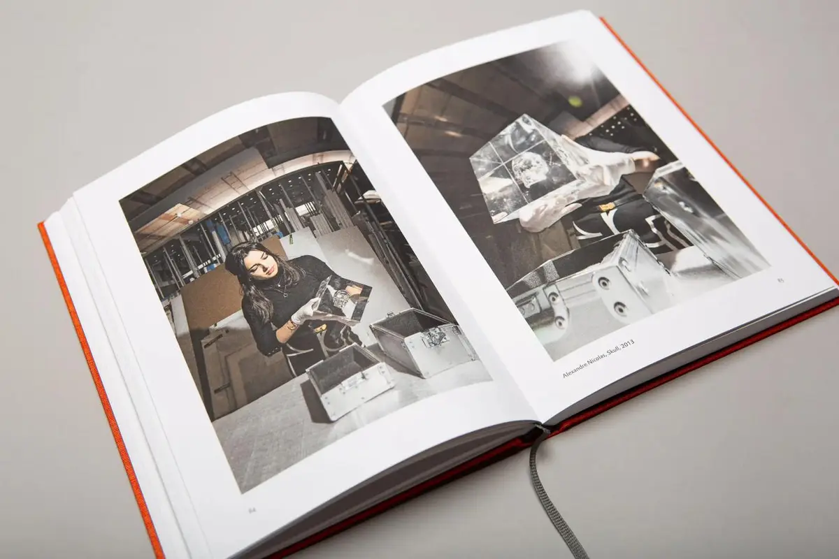 Menschenskinder Kunst, Hans Georg Näder, photographed for Steidl by photographer Christoph Neumann, Berlin