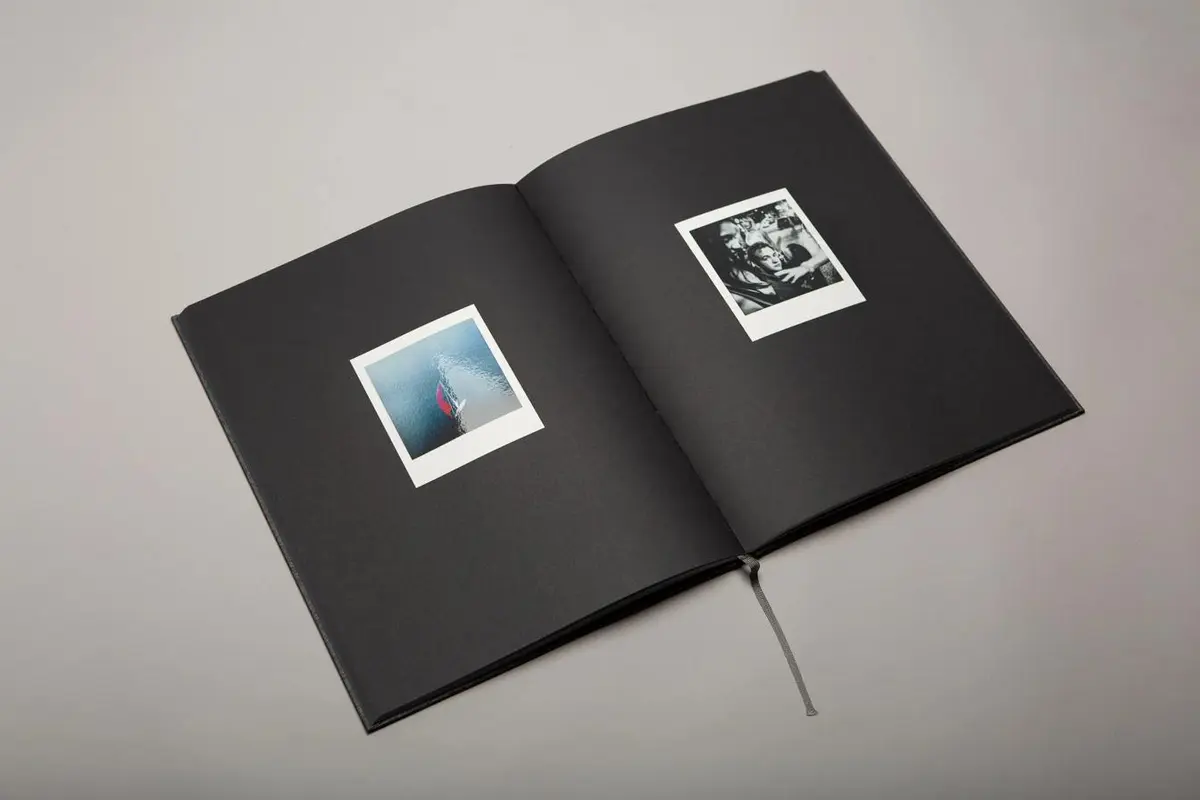 Menschenskinder Polaroids, Hans Georg Näder, photographed for Steidl by photographer Christoph Neumann, Berlin