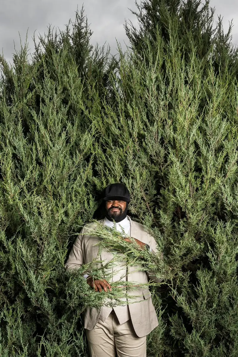 Gregory Porter, Musician, photographed for ARTE by photographer Christoph Neumann, Berlin