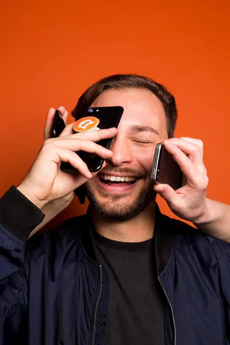Alessio Avellan Borgmeyer, Founder Jodel, photographed for The Red Bulletin by photographer Christoph Neumann, Berlin