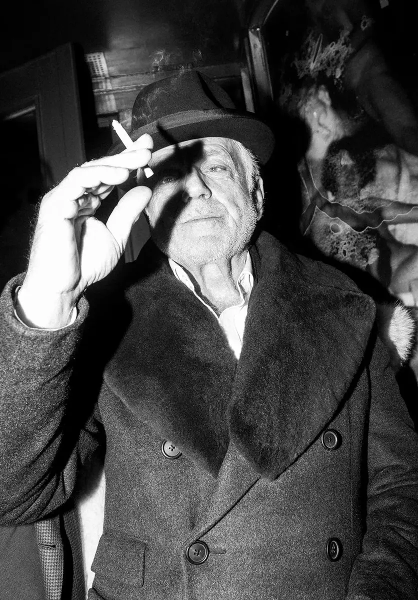 Michel Würthle, Paris Bar & Artist, photographed for ART Das Kunstmagazin by photographer Christoph Neumann, Berlin