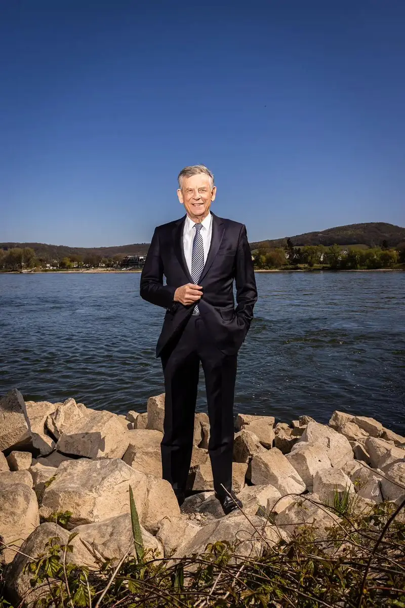 Prof. Dr. Hermann Simon, Economist by photographer Christoph Neumann, Berlin
