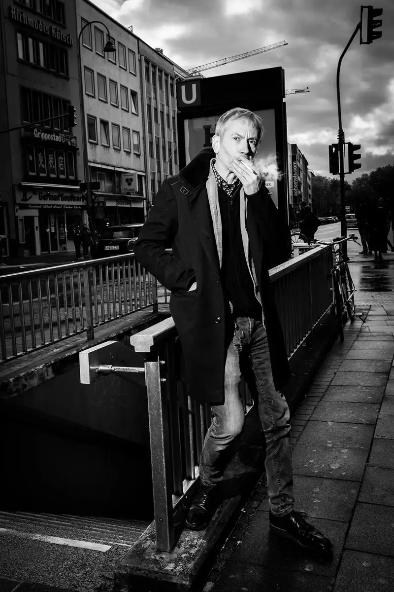 Heinz Norbert Jocks, Author, photographed for HGN Book, Steidl by photographer Christoph Neumann, Berlin