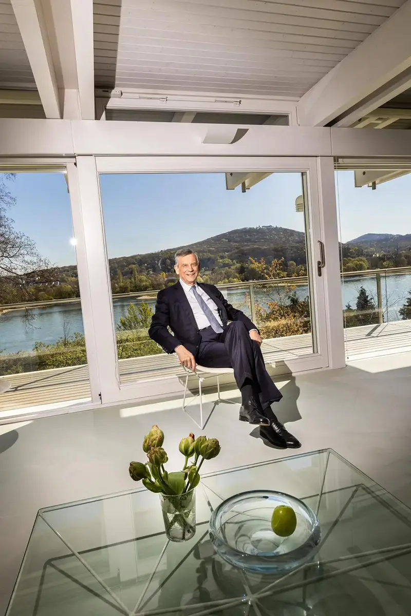 Prof. Dr. Hermann Simon, Economist by photographer Christoph Neumann, Berlin