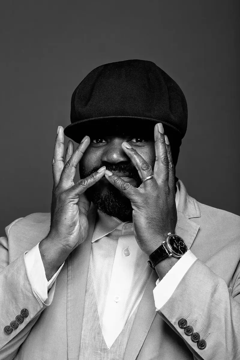 Gregory Porter, Musician, photographed for ARTE by photographer Christoph Neumann, Berlin