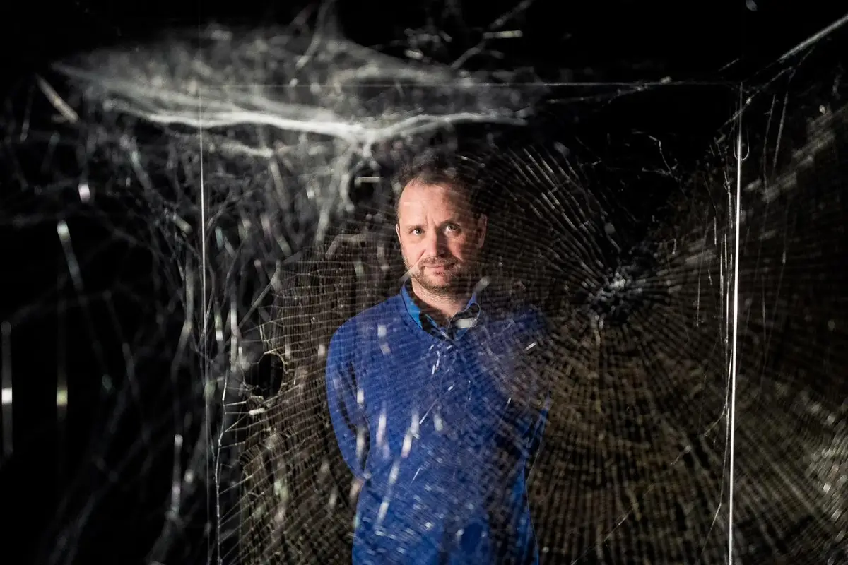 Tomás Saraceno, Artist, photographed for NZZ by photographer Christoph Neumann, Berlin