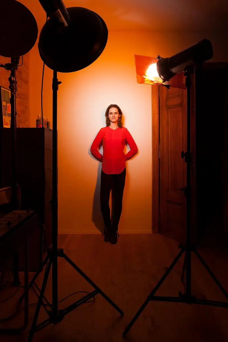 Verena Pausder, Founder Fox & Sheep, photographed for Business Punk by photographer Christoph Neumann, Berlin